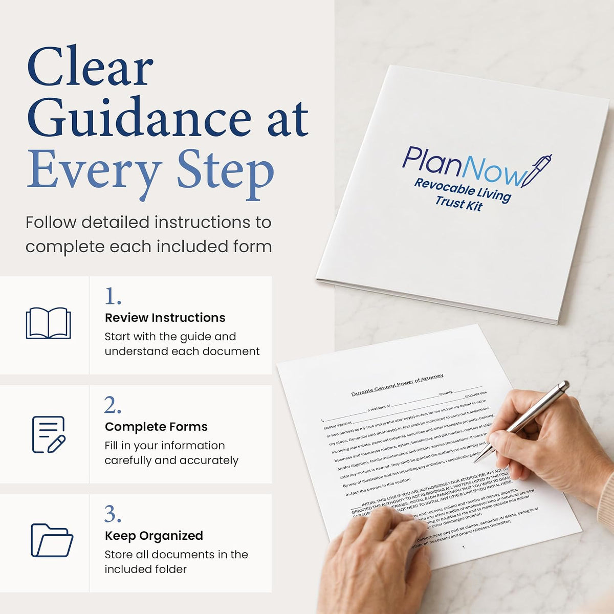 Revocable Living Trust Kit | DIY Forms with Easy Instructions